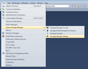 Package Manager Settings